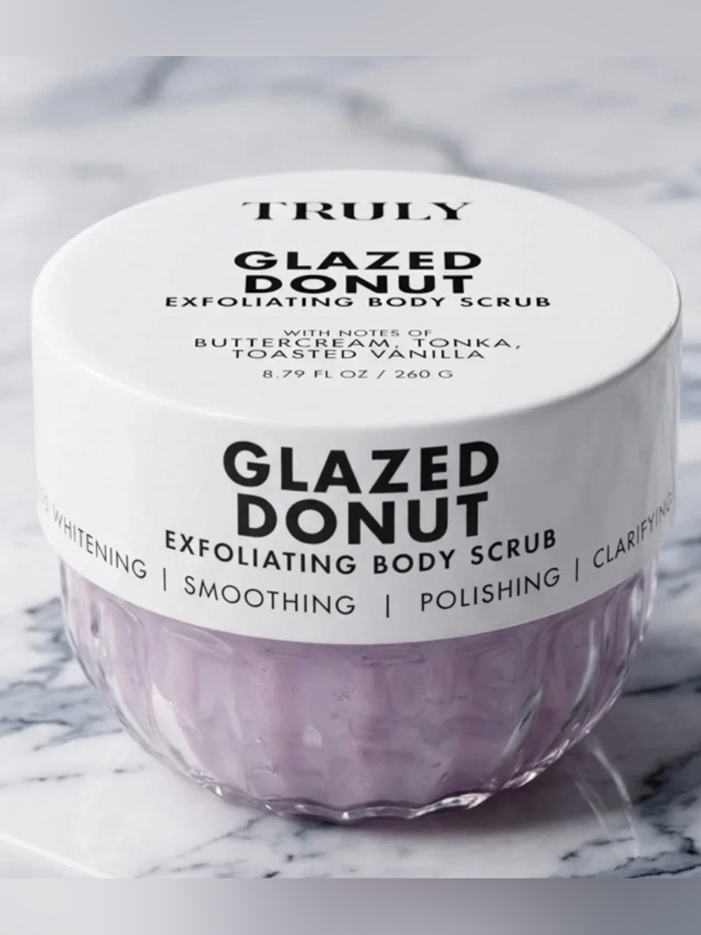Truly Glazed Donut Exfoliating Body Scrub.